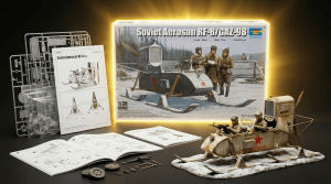 review-aerosan sovietico-trumpeter-maqueta