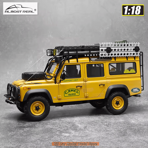 Vehículo Camel Trophy 1:18