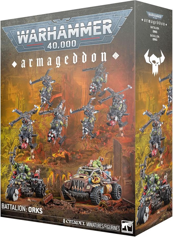 Warhammer 40.000 Armageddon Batallón de Orkos